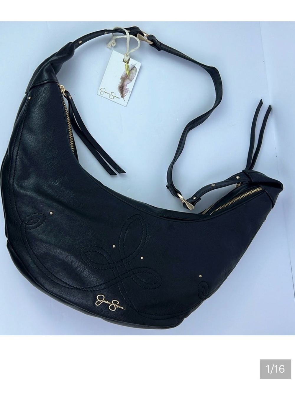 Jessica Simpson London Hobo
Bag featuring gold stud detailing
